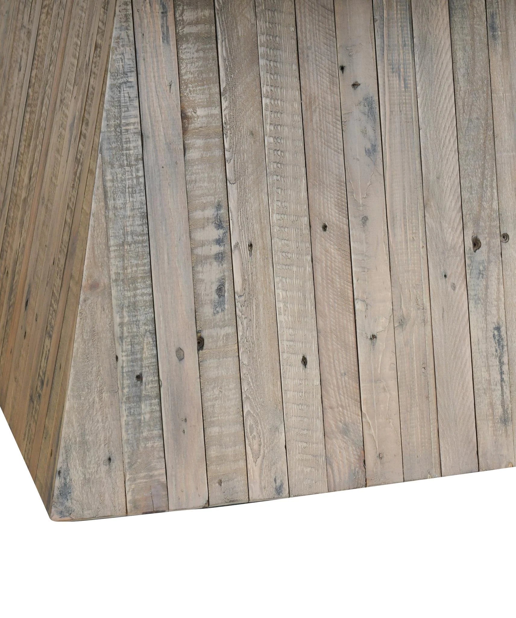 Leander 94" Square Dining Table - Antique White