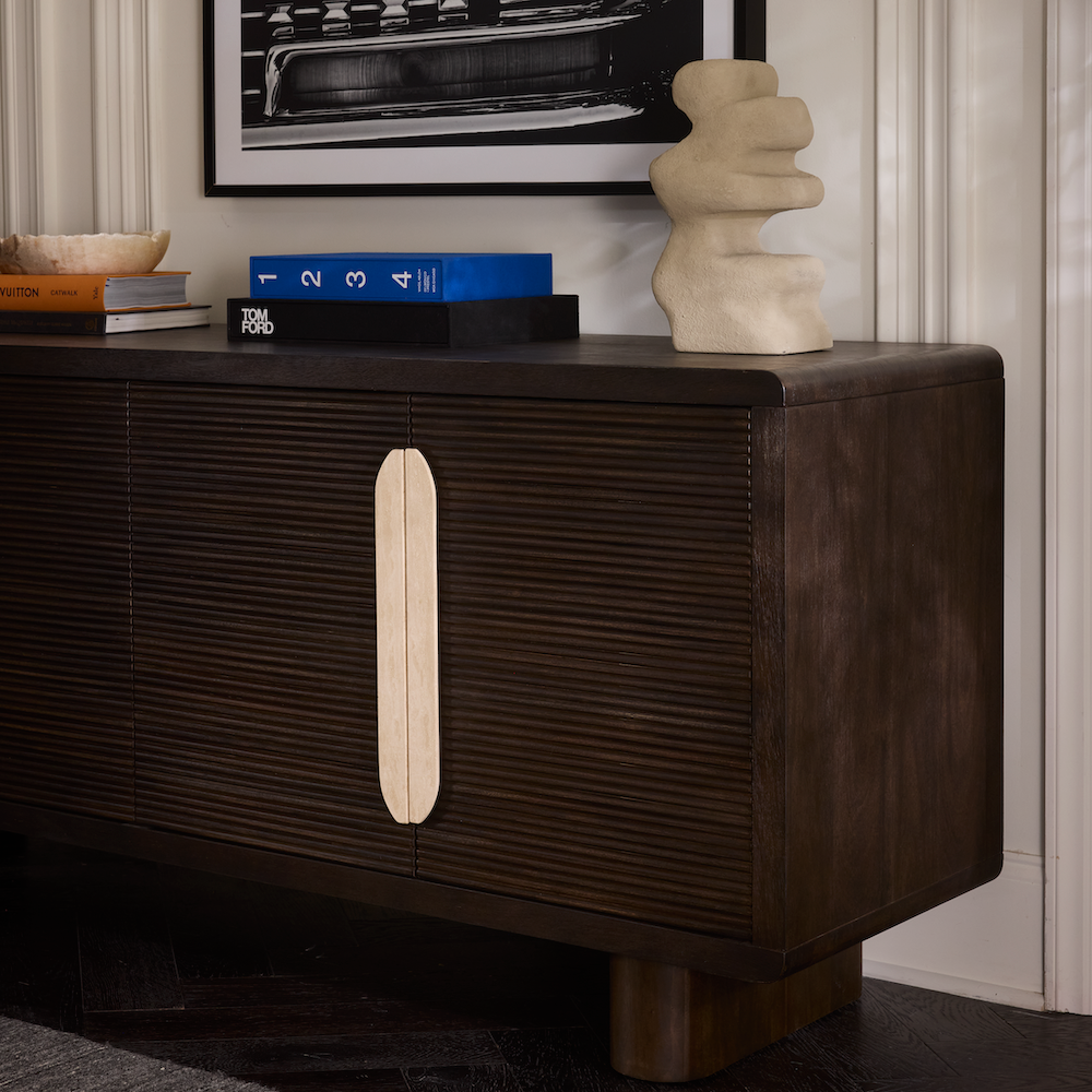 Oberon 75" 2 Door Sideboard - Medium Cider