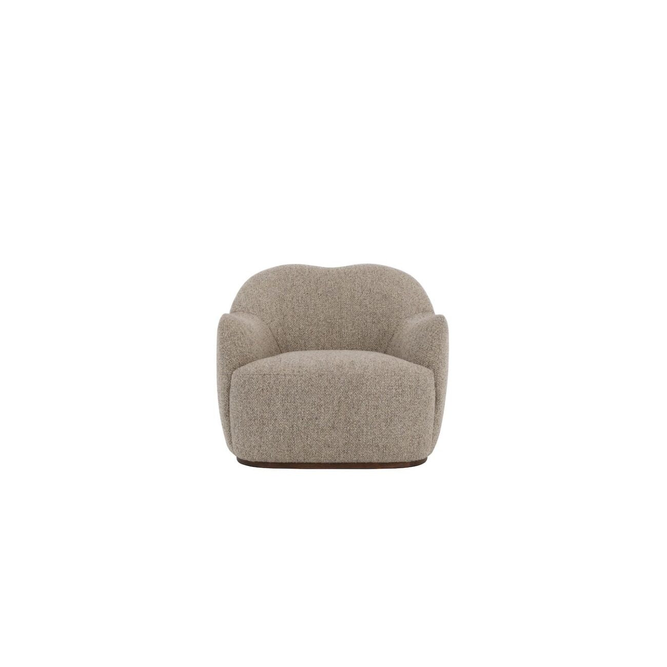 Oberon 34" Swivel Chair - Warm Pebble