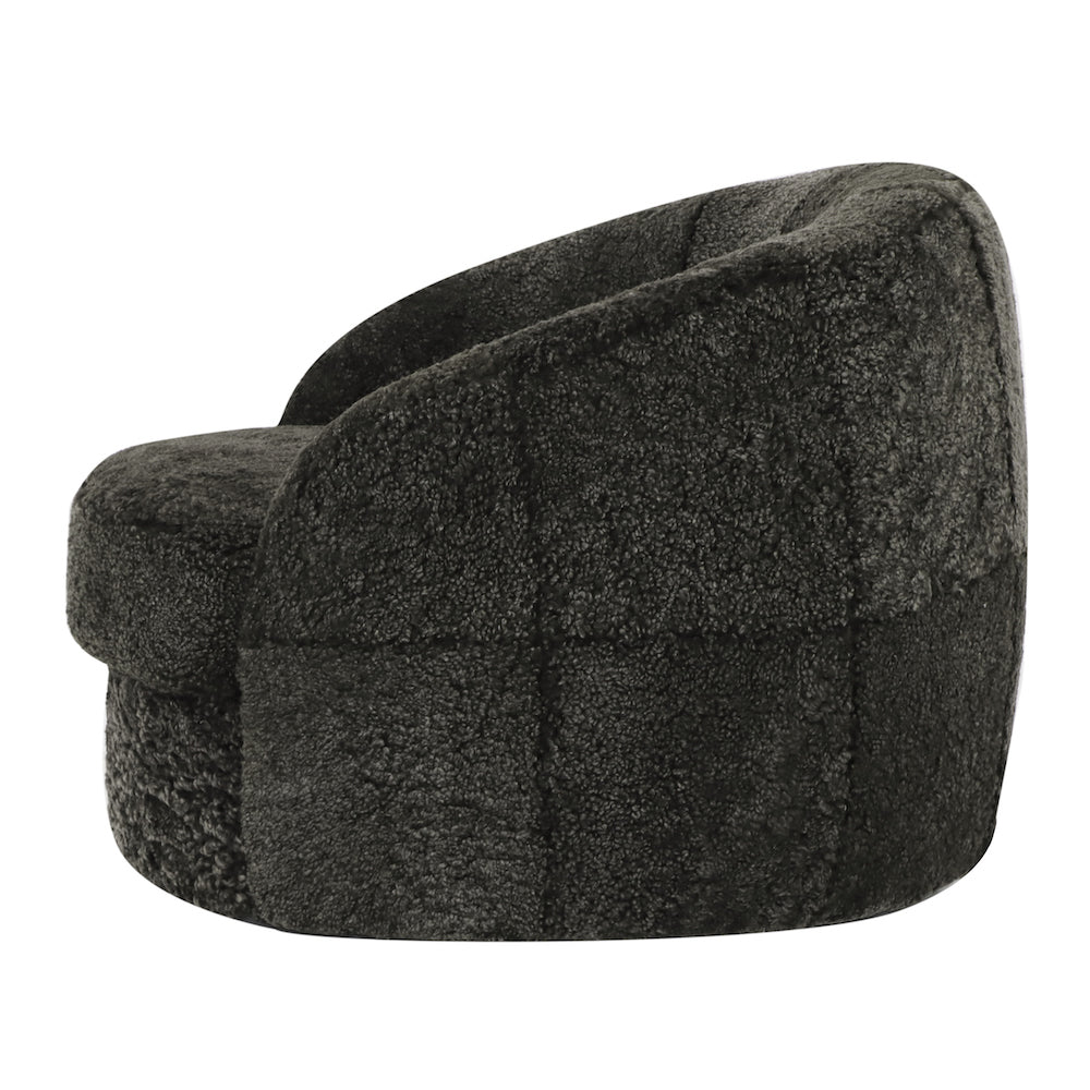 Wilder 39" Swivel Chair - Natural Espresso