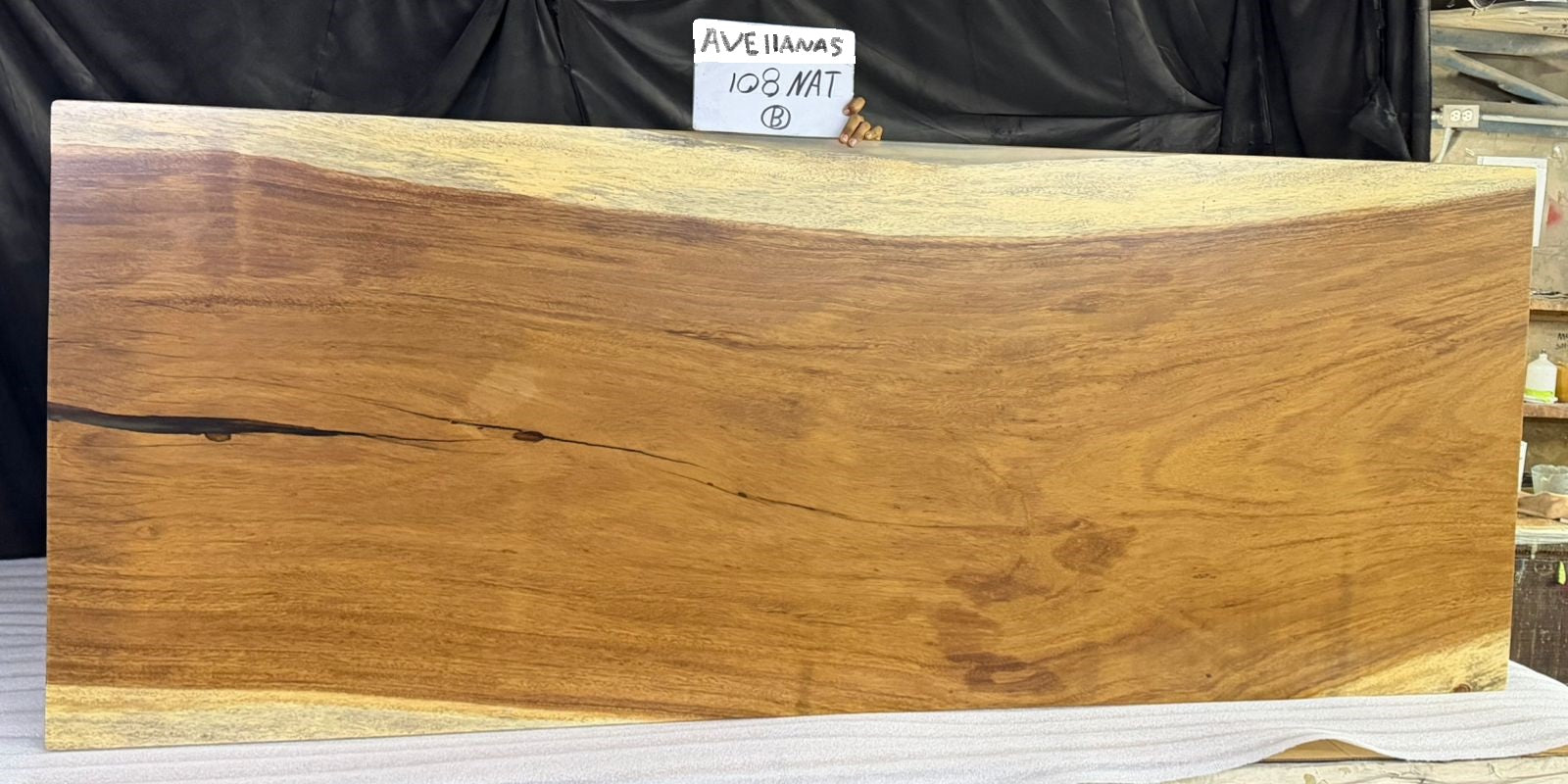 Avellanas 108" Guanacaste Dining Table - Natural - SN530