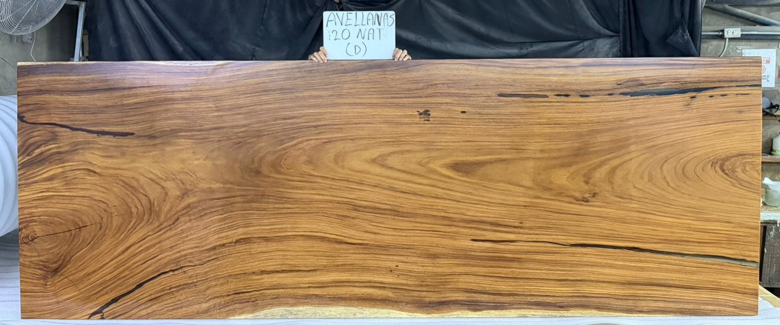 Avellanas 120" Guanacaste Dining Table - Natural- SN535