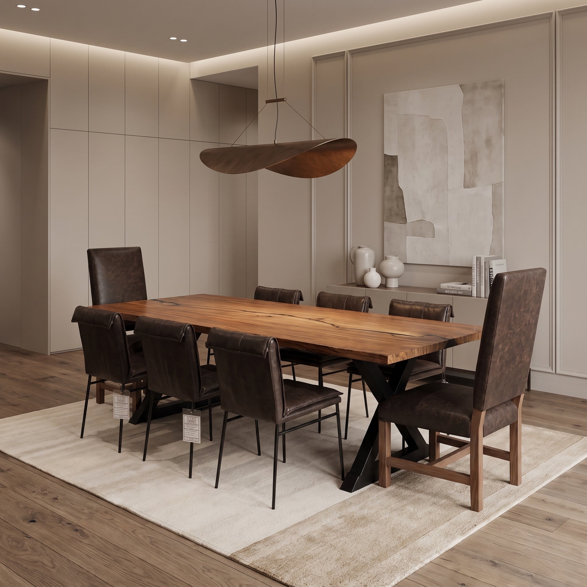 Avellanas 108" Guanacaste Dining Table - Natural - SN478