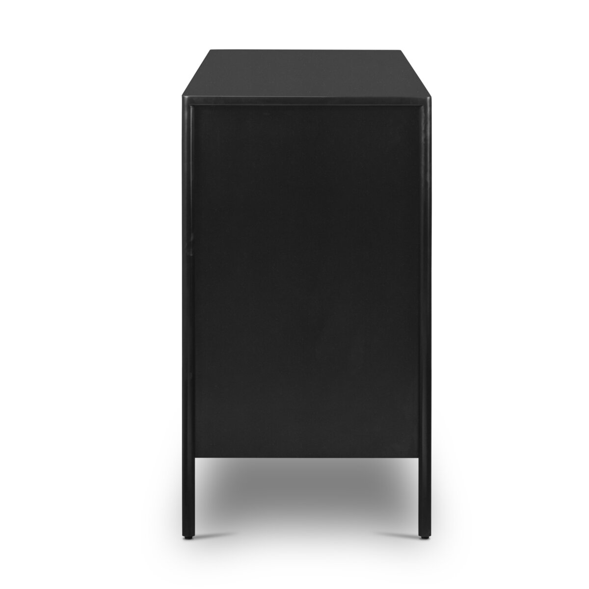 Ellington 74" Sideboard - Black Iron + Bronze