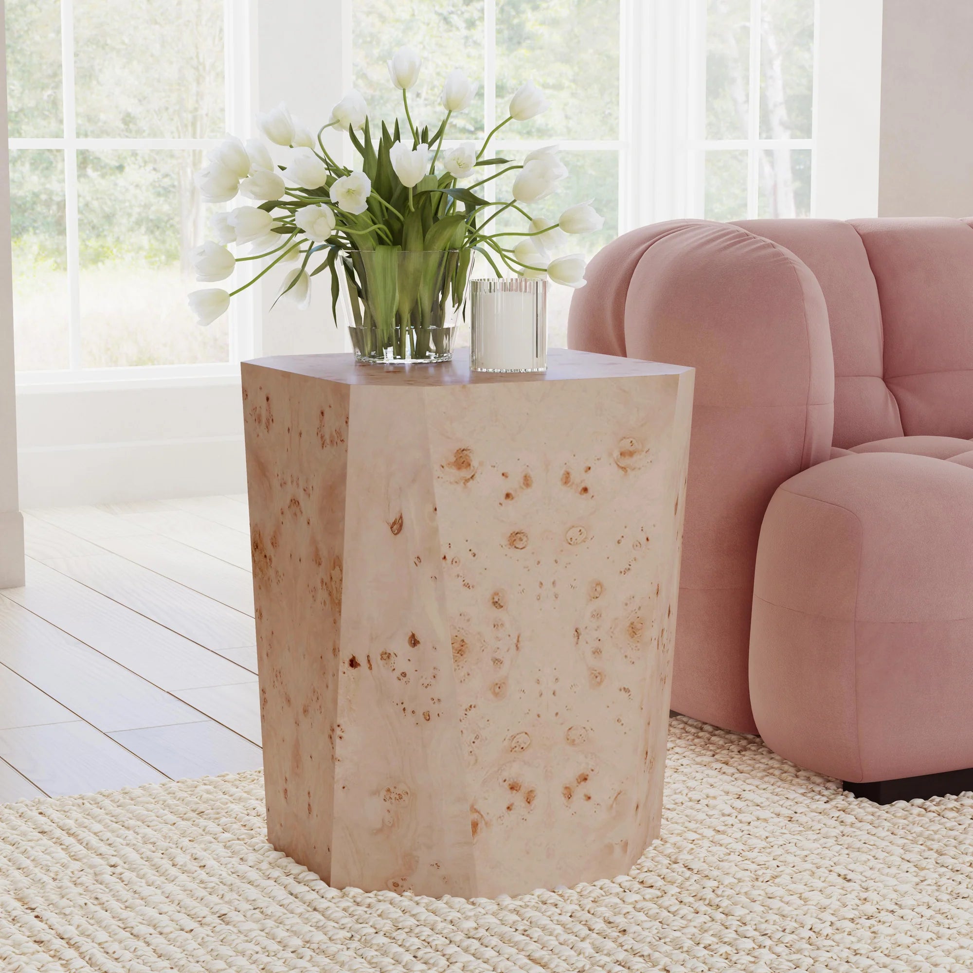 Celestia 17" End Table - Natural