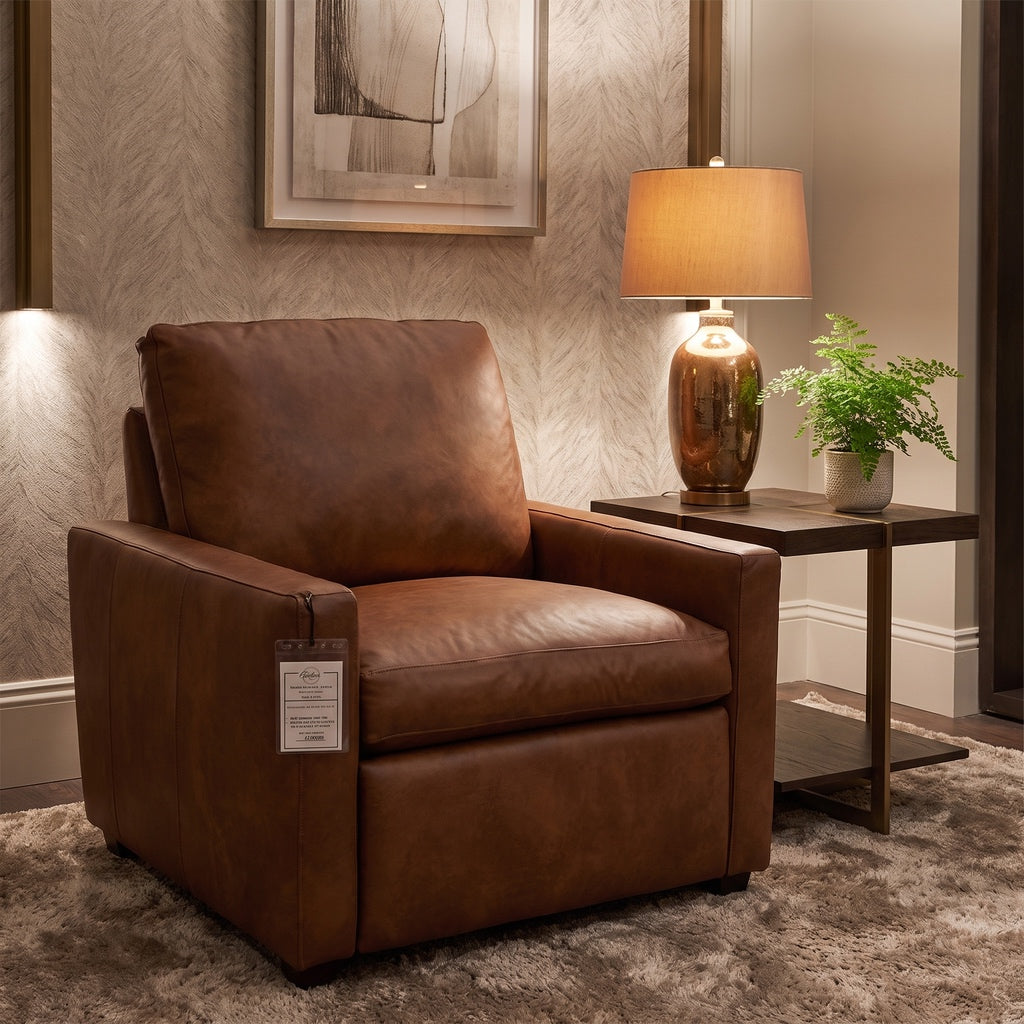 Brodie 38" Power Motion Reclining Chair - Napa Ember