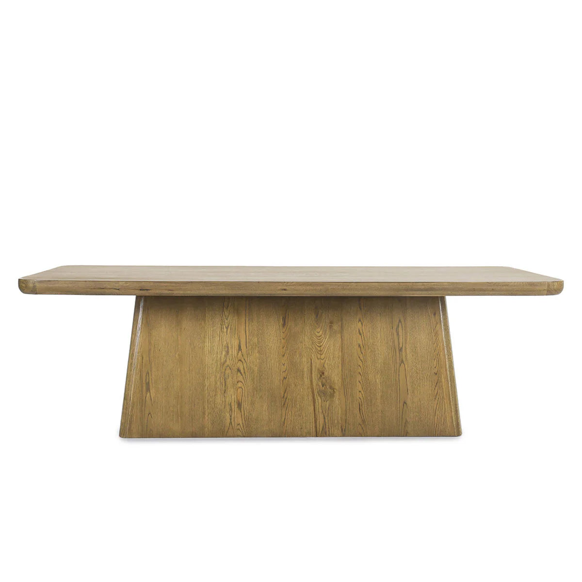 Saskia 95" Rectangular Dining Table - Light Brown