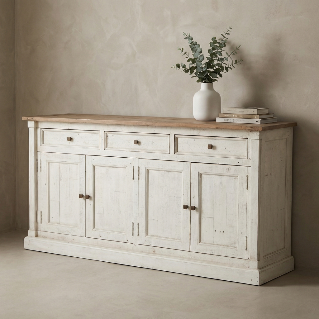Carina 71" Sideboard - Driftwood + Limestone