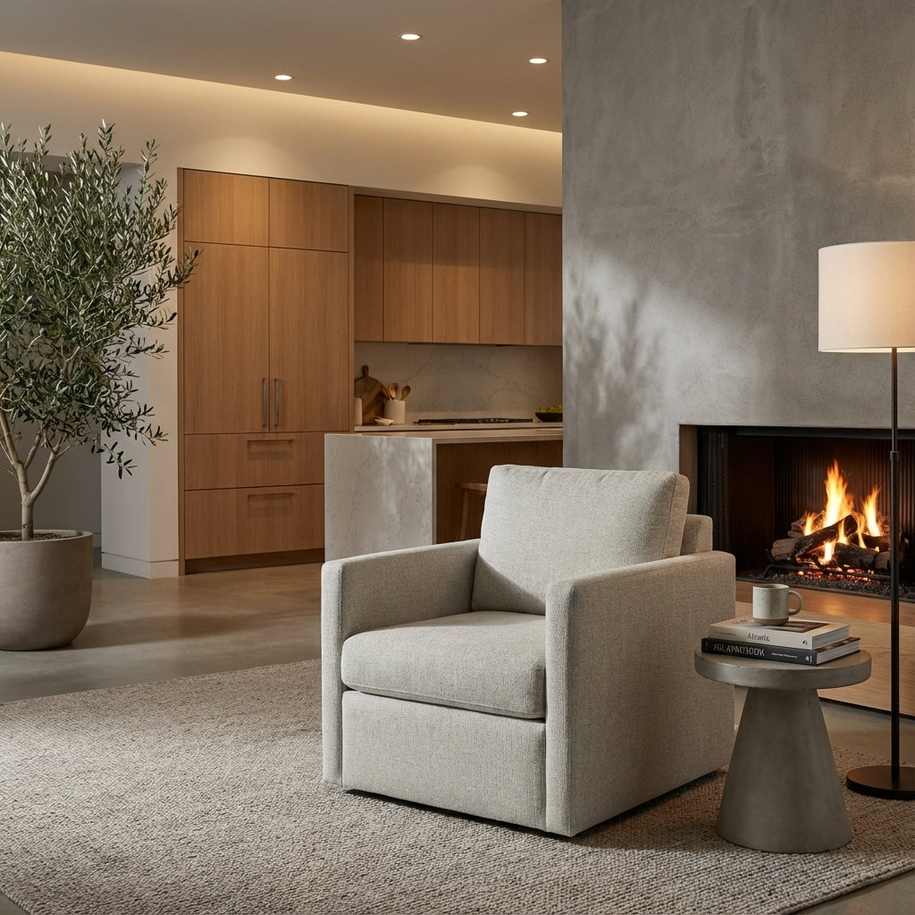 Chelsea Express Ship 31" Swivel Chair