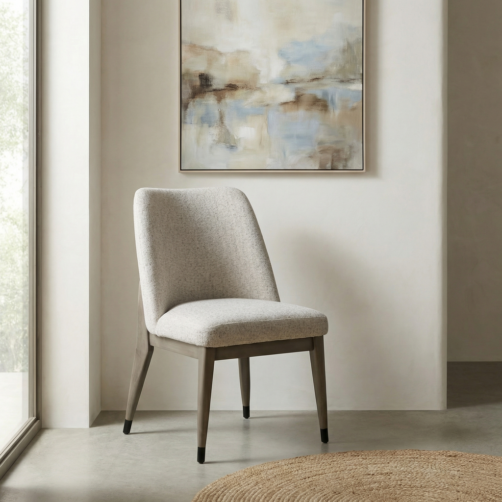 Coleman Dining Chair - Noir Midnight + Stone