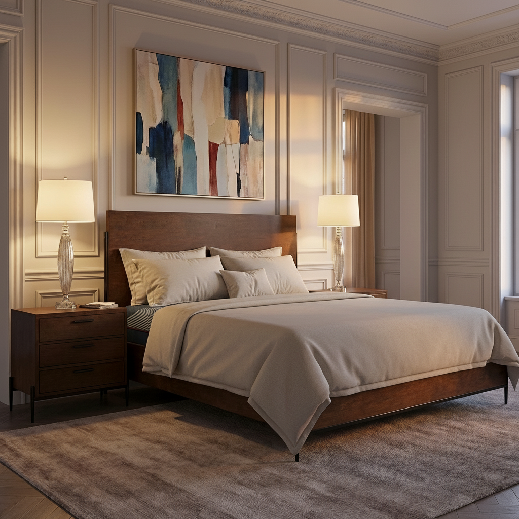 Coronado Queen Bed - Chestnut