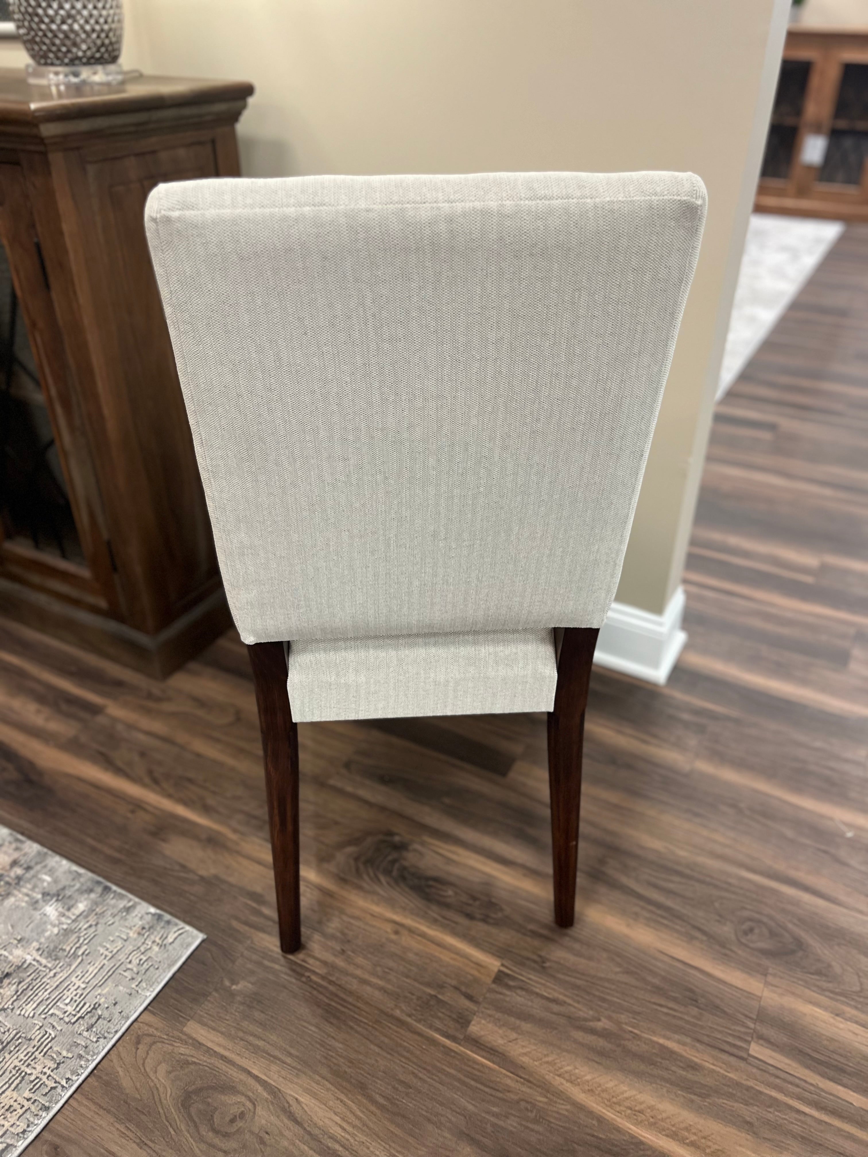 Willis Deconstructed Dining Chair - Performance Cream + Natural + Smoke