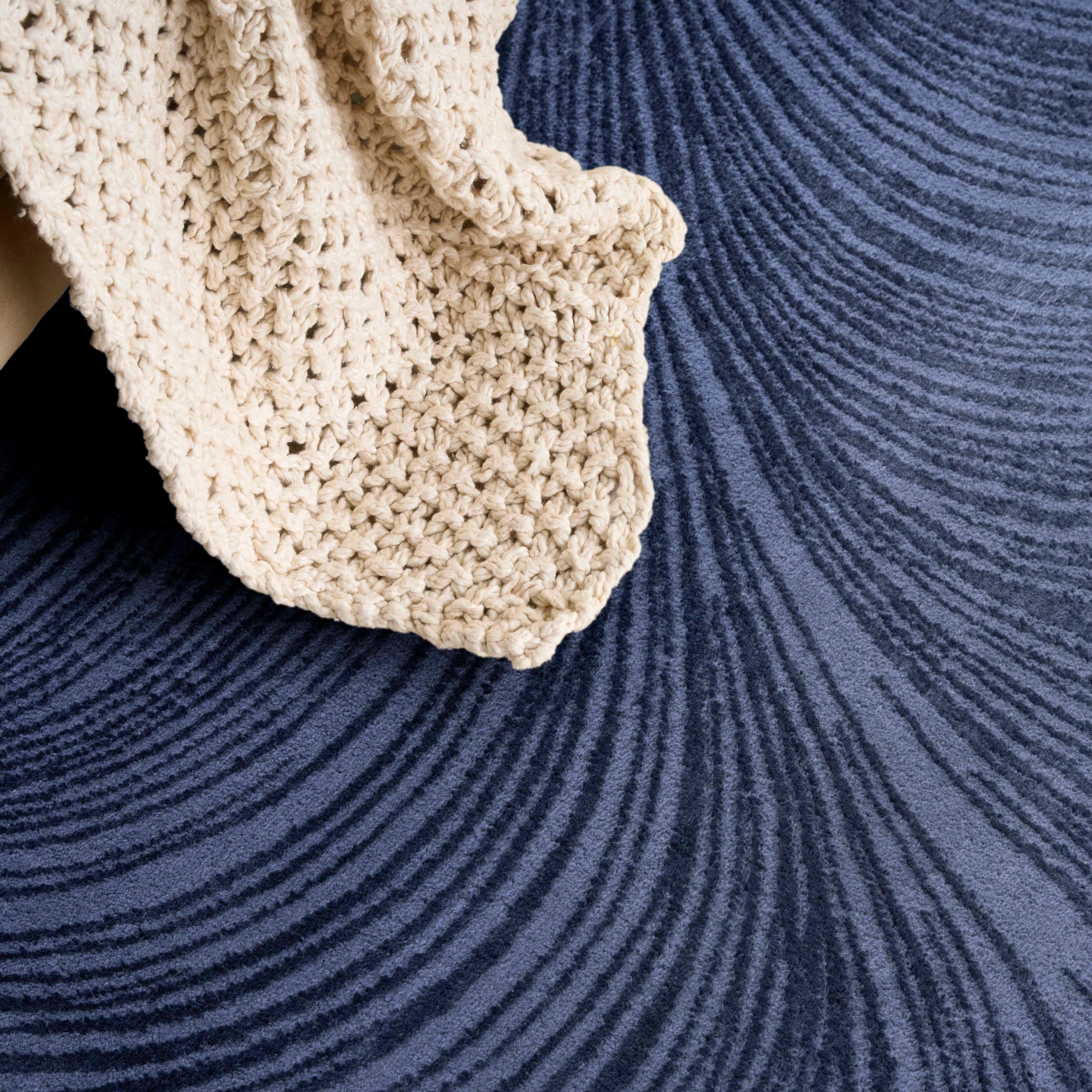 Cora Area Rug - Navy