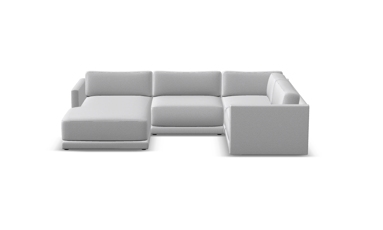 Darius 136" x 89" Modular Sectional + Chaise