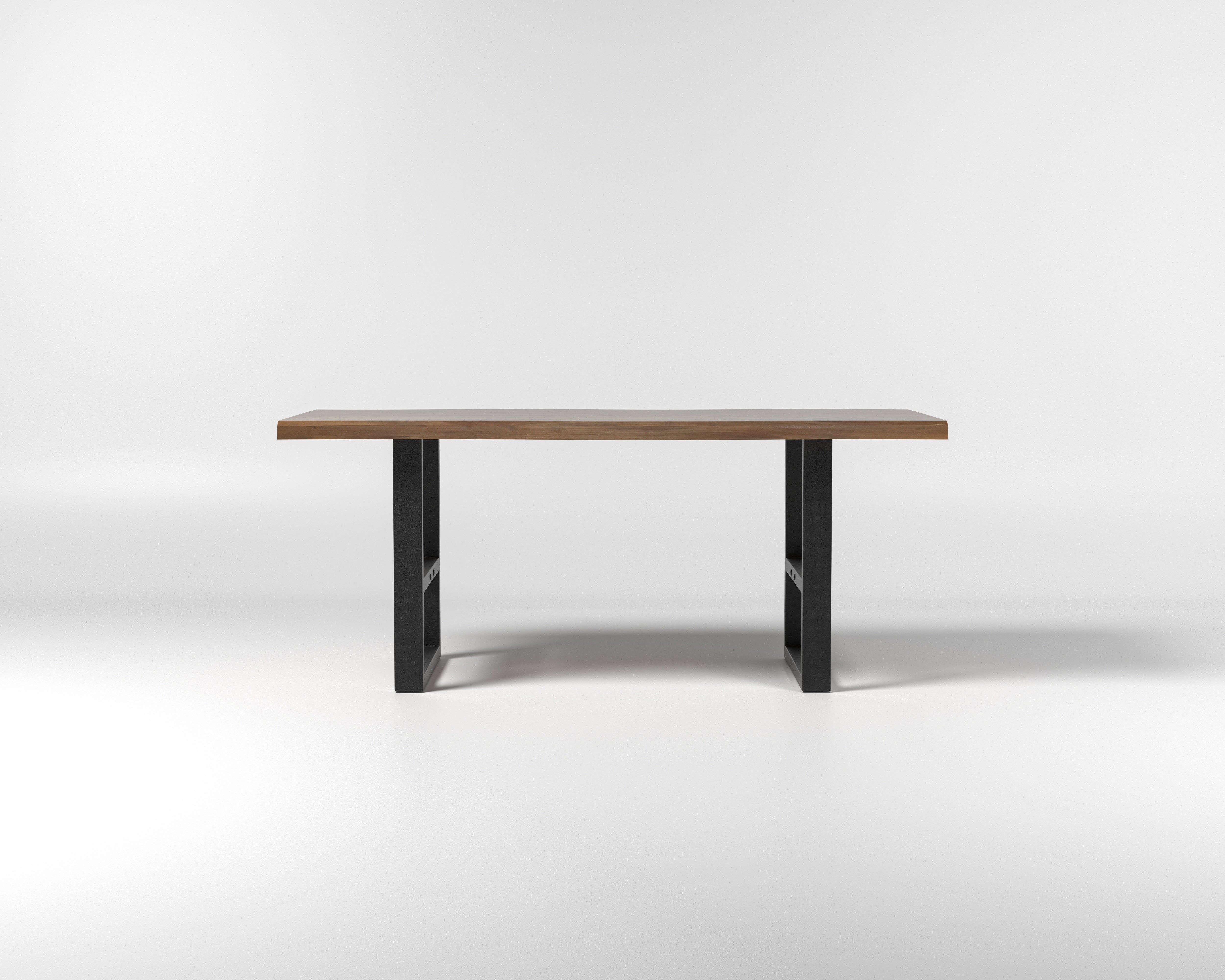 Nathan 72" Live Edge Dining Table - Woodland