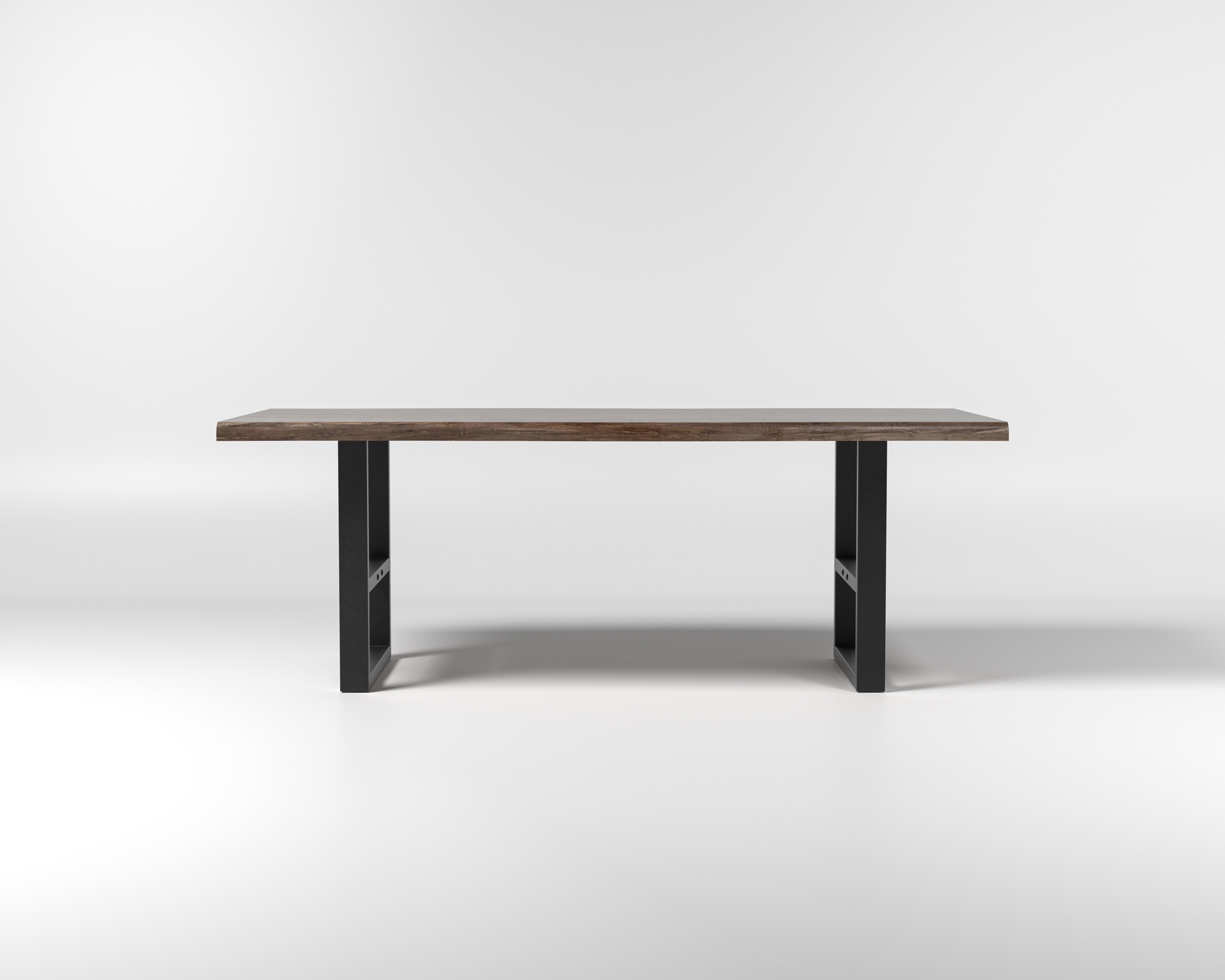 Nathan 84" Live Edge Dining Table - Tempest