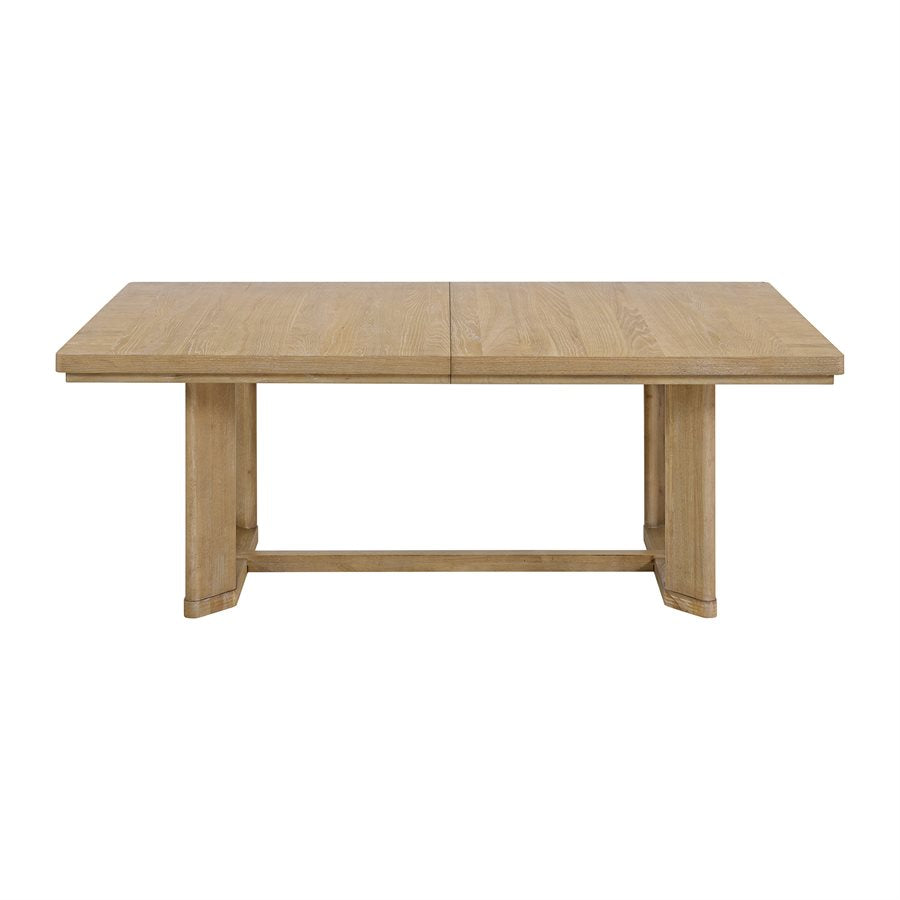 Simpsonville 80"-104" Extension Dining Table - Amber Oak