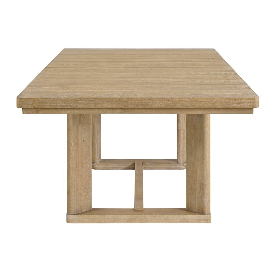 Simpsonville 80"-104" Extension Dining Table - Amber Oak
