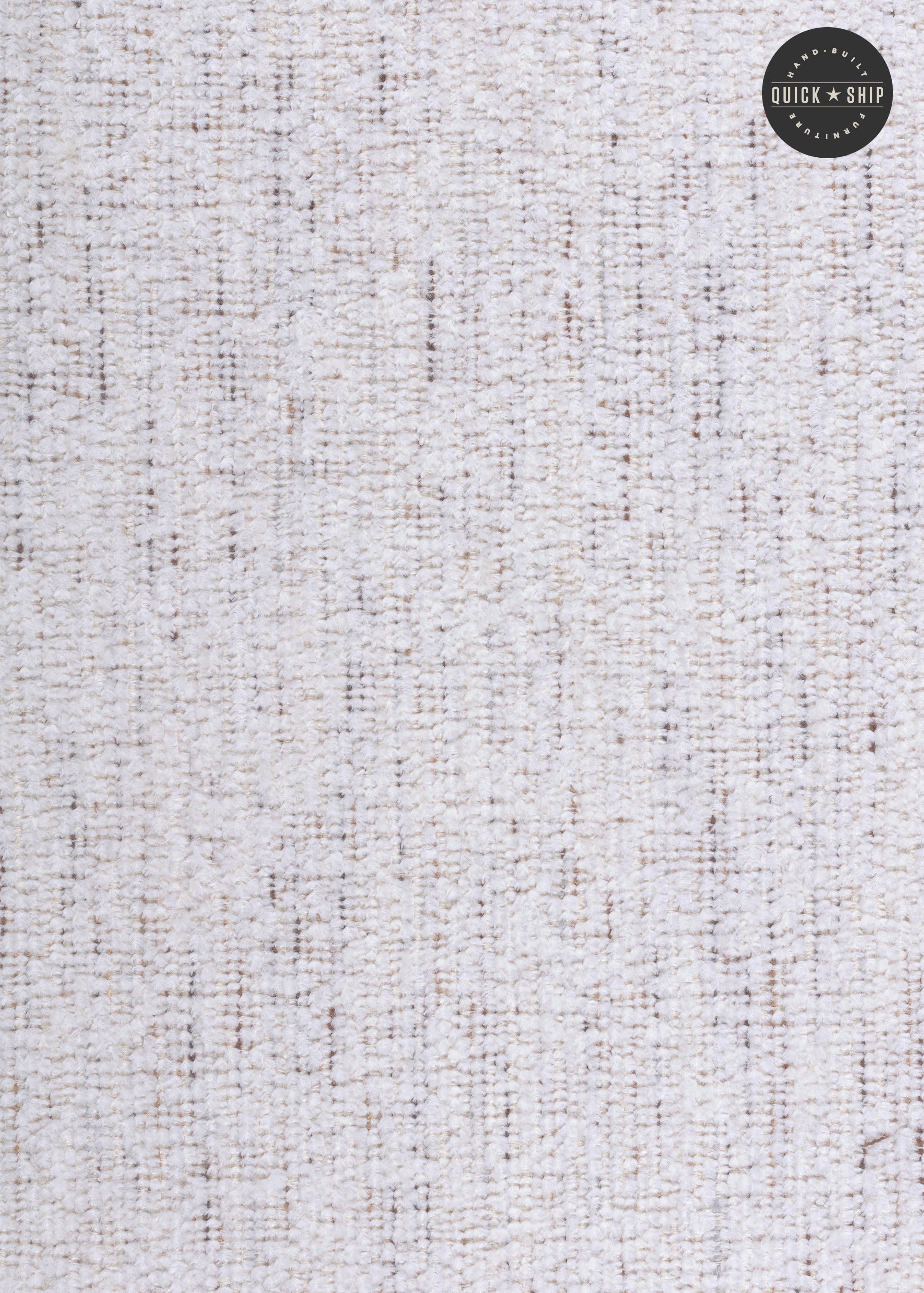 Gretchen Quick Ship 111" x 107" 5 Cushion Wide Track Arm Sectional - Snow Owl