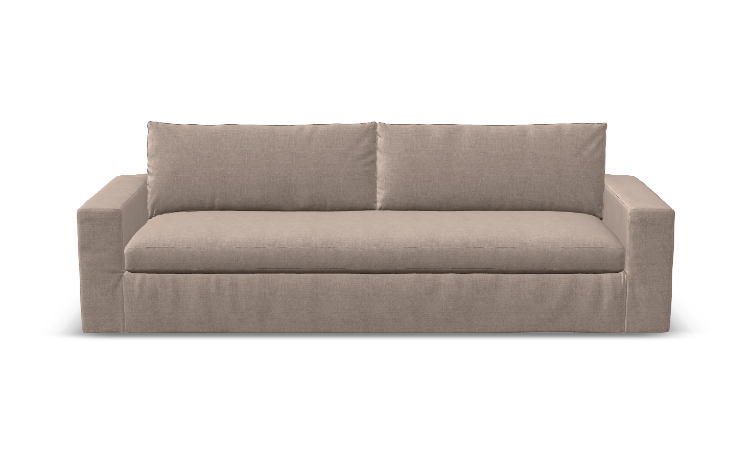 Edisto Express Ship 103" Bench Cushion Slip Cover Sofa