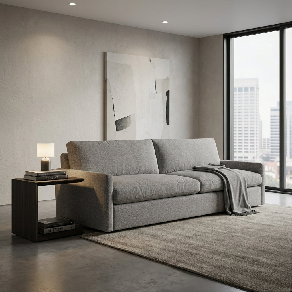 Ethan Quick Ship 106" 2 Trillium Cushion Sofa