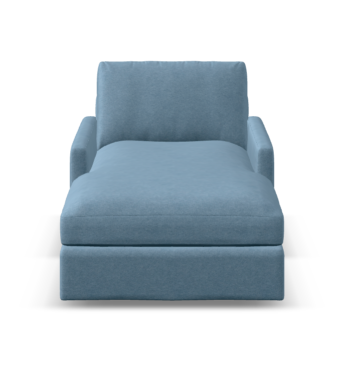 Ethan Express Ship 41" Trillium Cushion Chaise Lounge