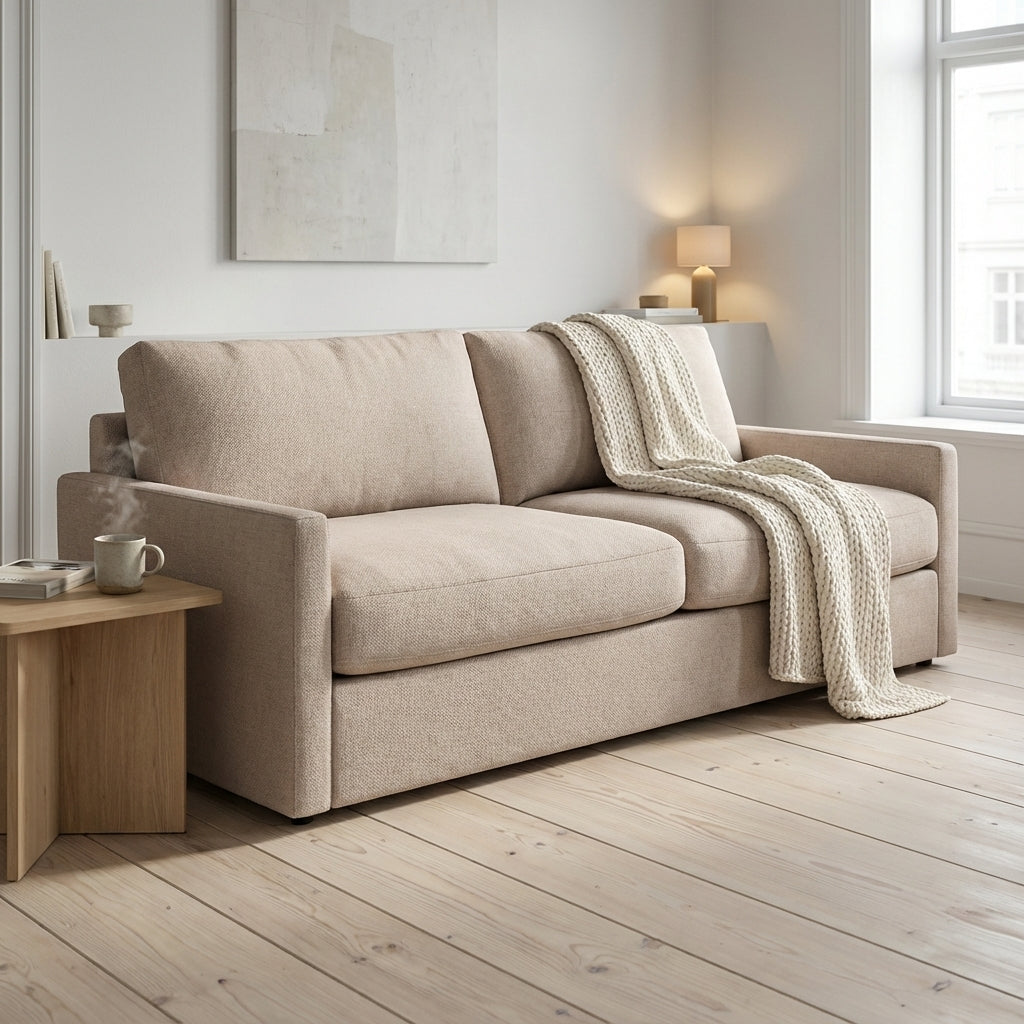 Ethan Quick Ship 81" 2 Trillium Cushion Sofa