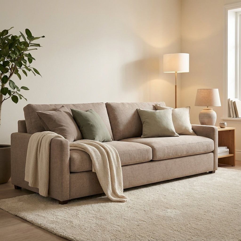 Ethan Quick Ship 95" 2 Trillium Cushion Sofa