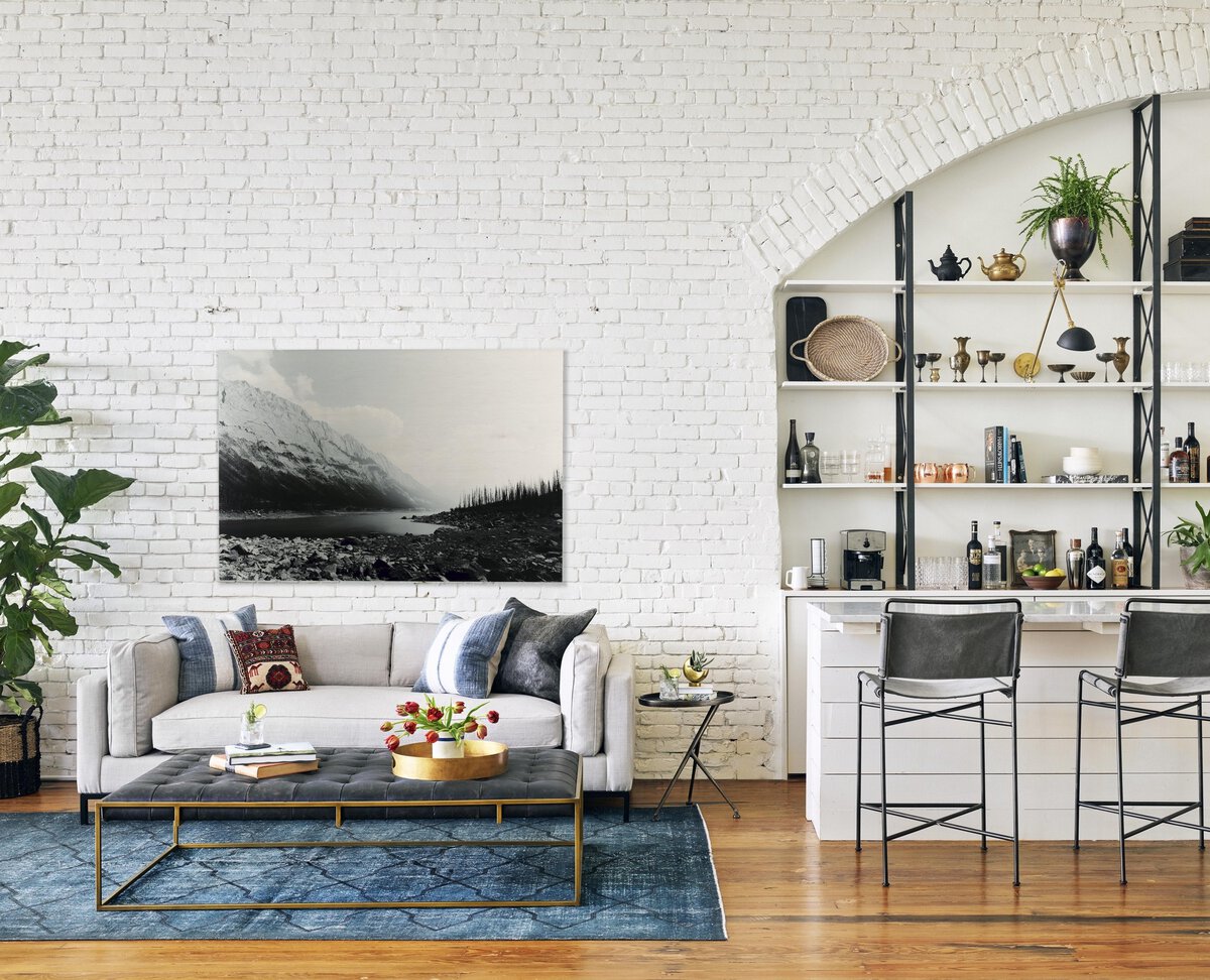 Mitch 18" Accent Table - Antique Rust