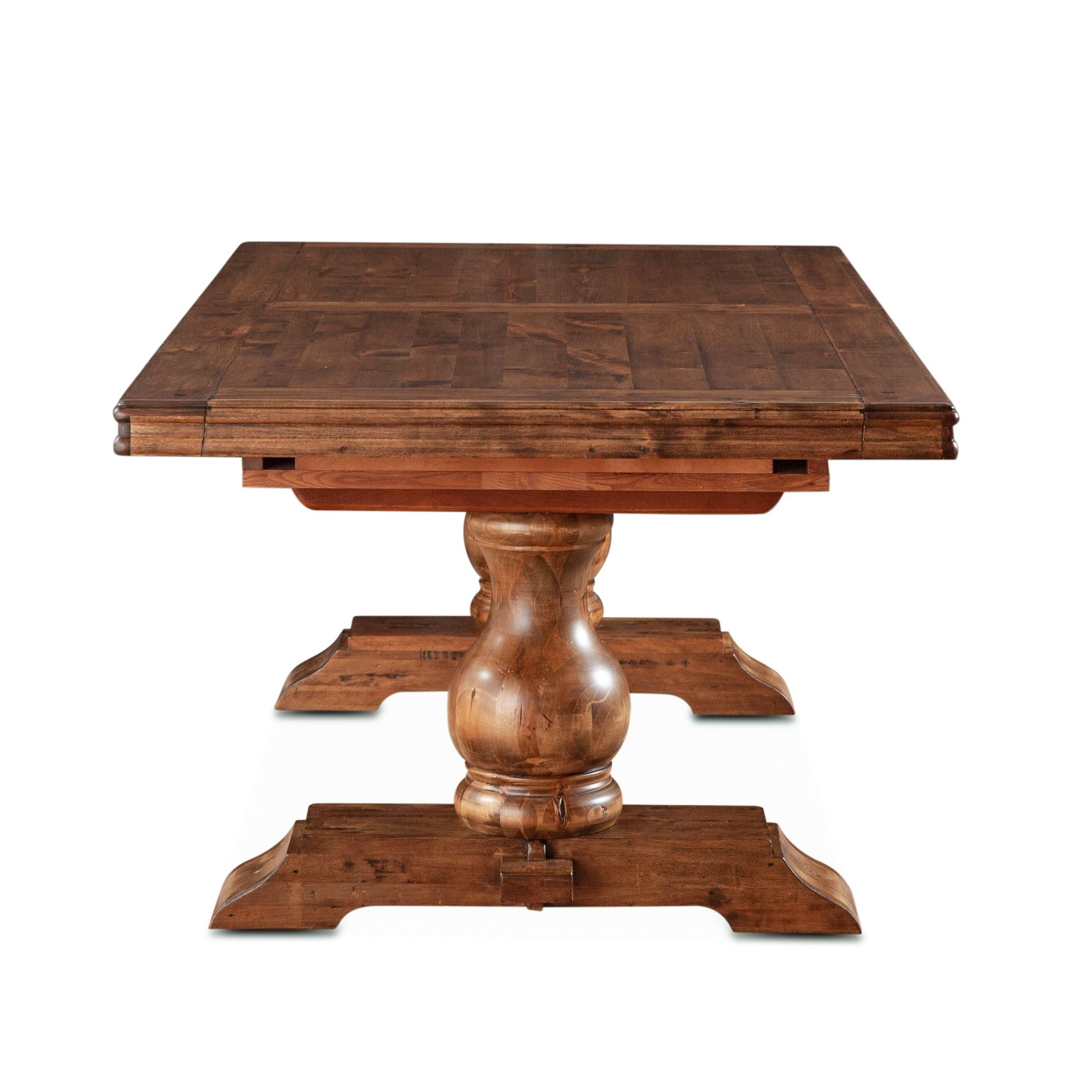 Sicily 84" - 106" - 128" Extension Dining Table - Earth