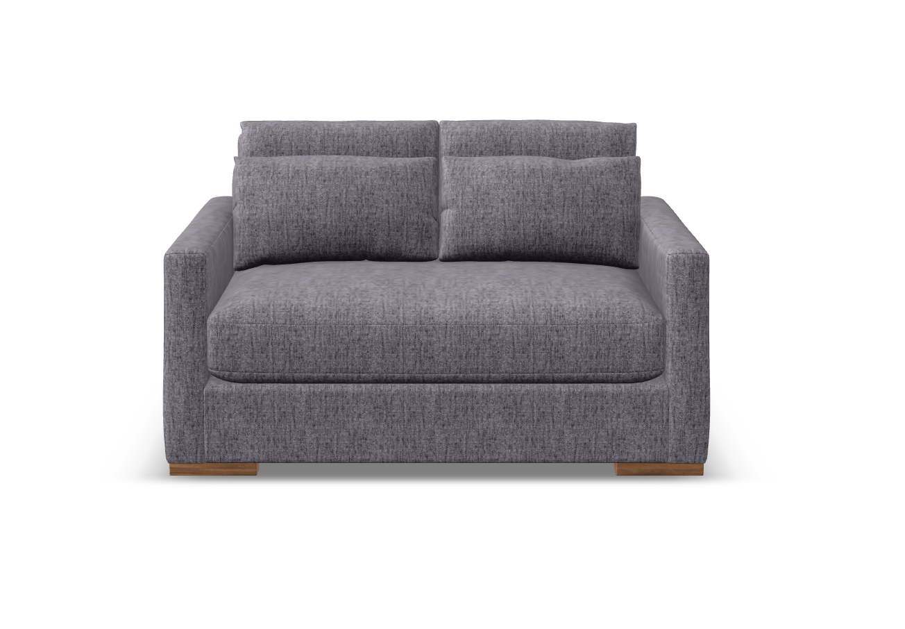 Glenda Quick Ship 64" Bench Cushion Loveseat