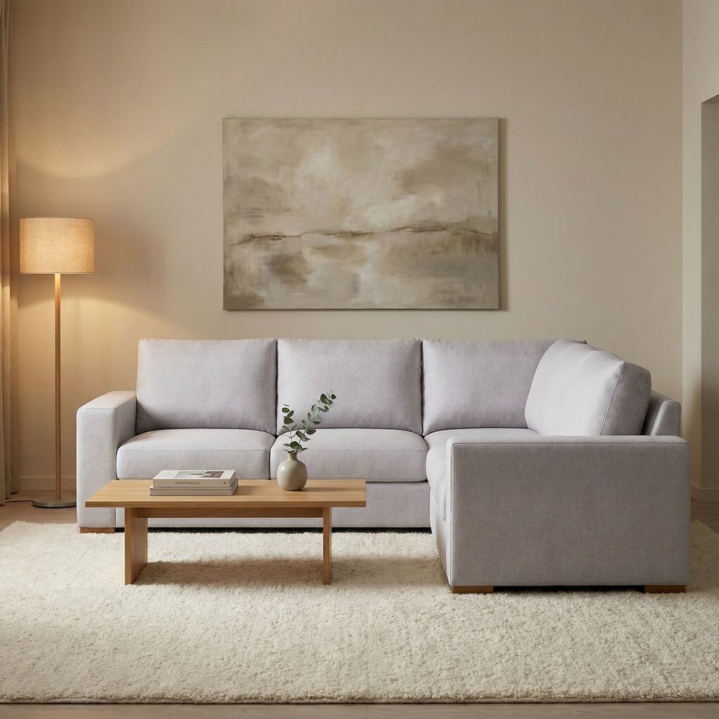 Gretchen Quick Ship 111" x 107" 5 Cushion Wide Track Arm Sectional