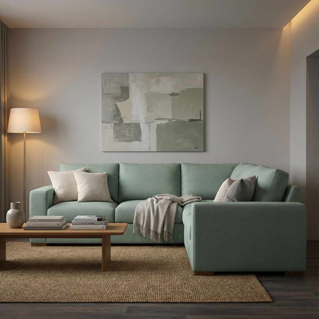 Gretchen Quick Ship 121" x 107" 5 Cushion Wide Track Arm Sectional