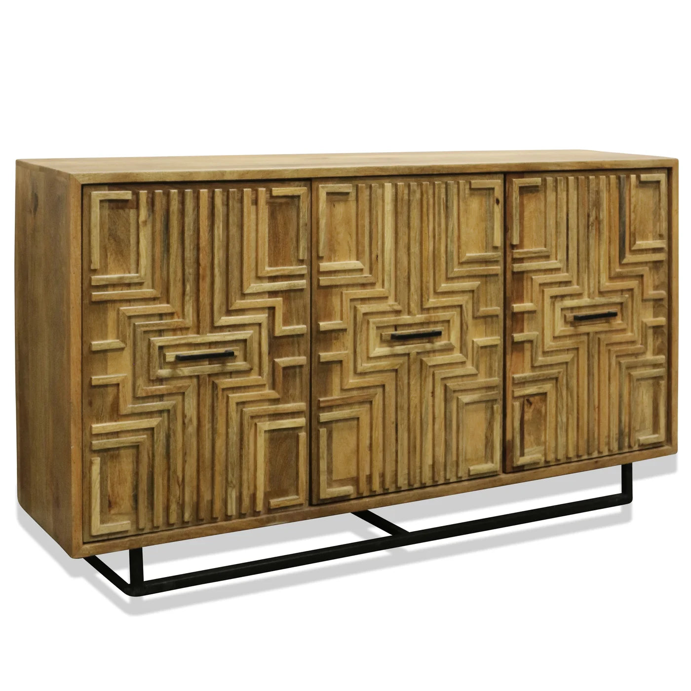 Jasper 72" 3 Door Sideboard - Walnut
