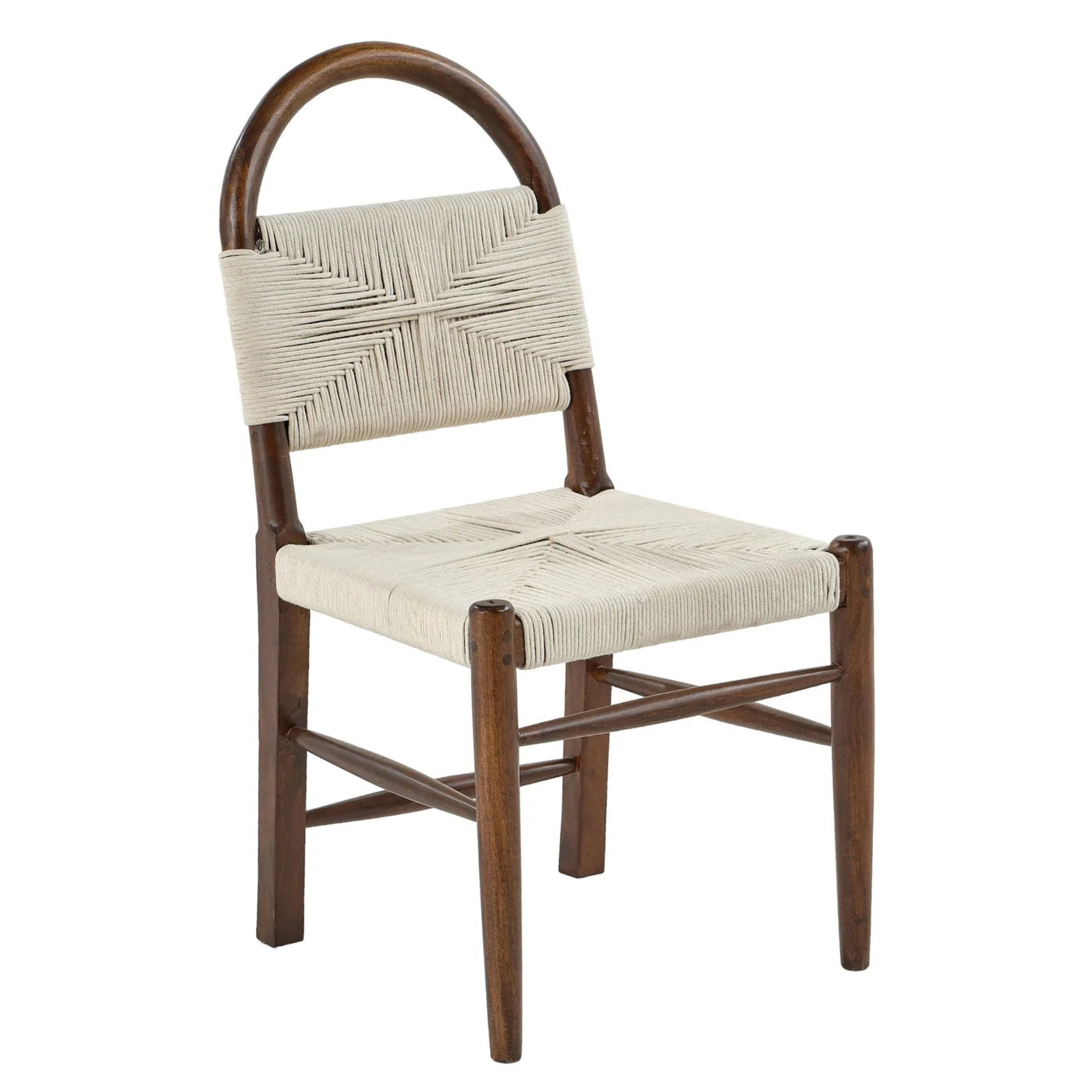 Tilda 37" Dining Chair - Cream Rope