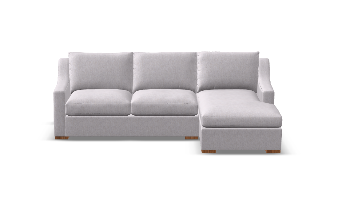 Hannah Express Ship 107" 2 Cushion Sofa + Chaise