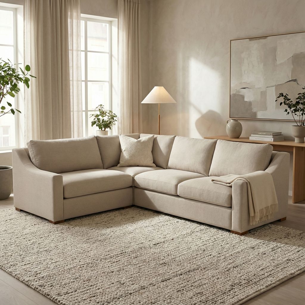 Hannah Express Ship 109 X 91" 5 Cushion Sectional