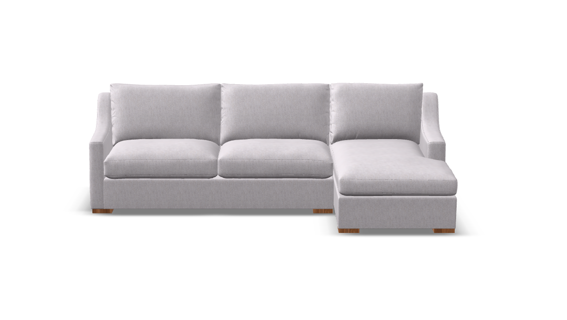 Hannah Express Ship 117" 2 Cushion Sofa + Chaise