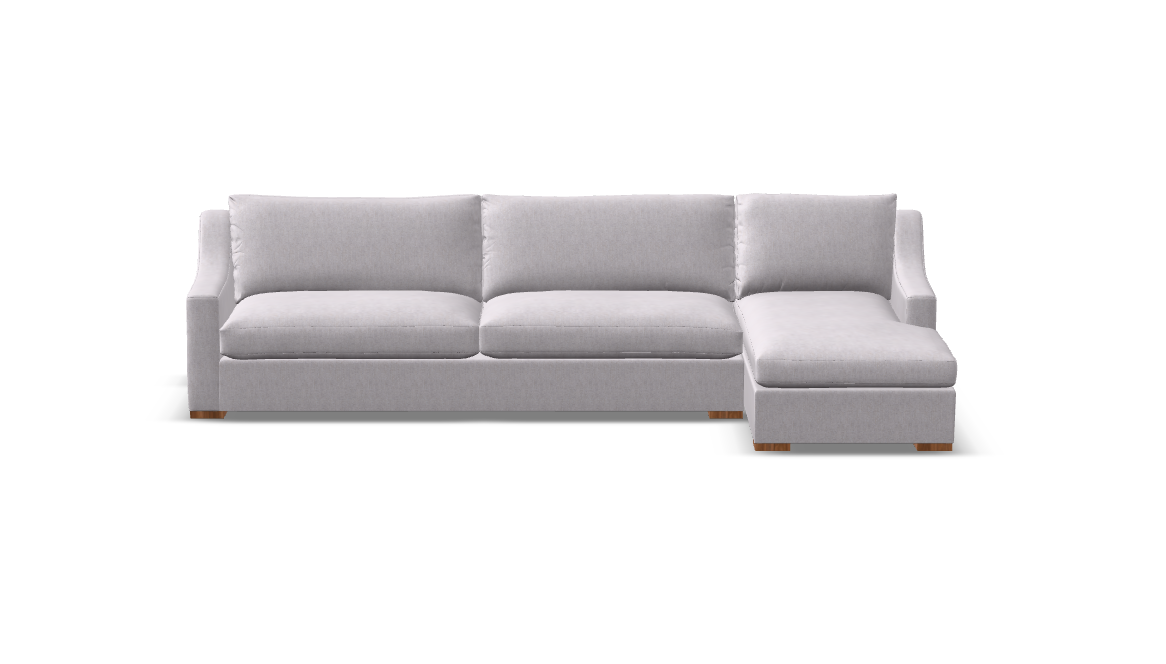 Hannah Express Ship 143" 2 Cushion Sofa + Chaise