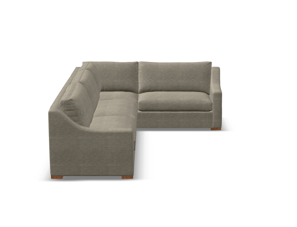 Hannah Express Ship 145 X 91" 5 Cushion Sectional