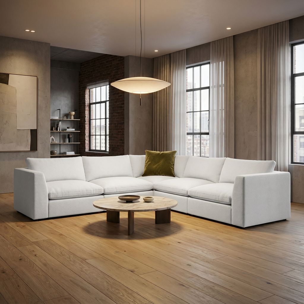 Harlow Express Ship 132" x 132" Modular Sectional