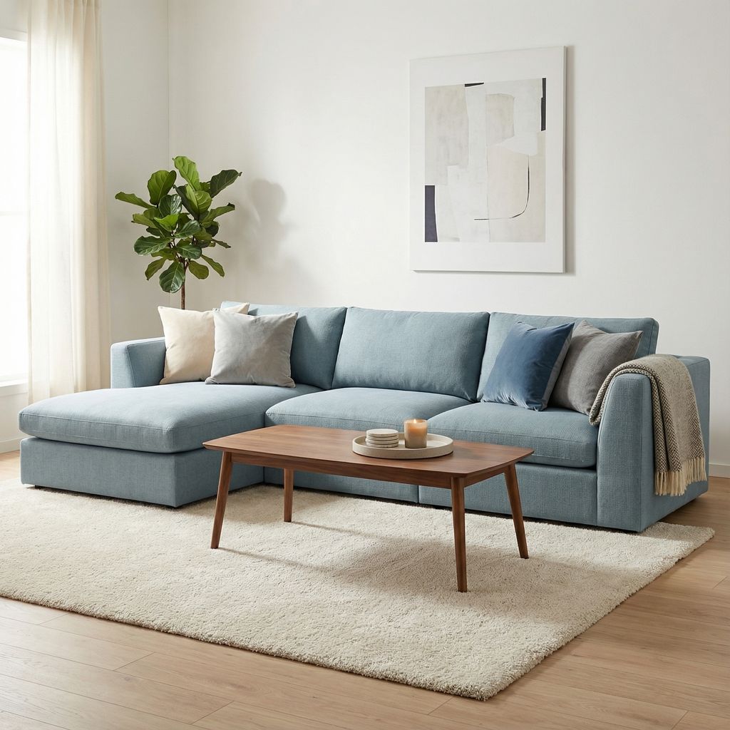Harlow Express Ship 138" Sofa + Chaise