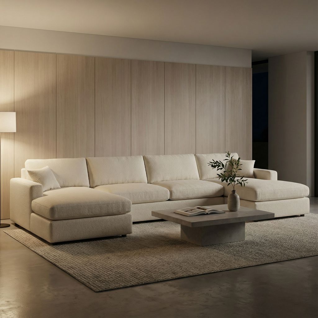 Harlow Express Ship 182" Dual Chaise Sectional