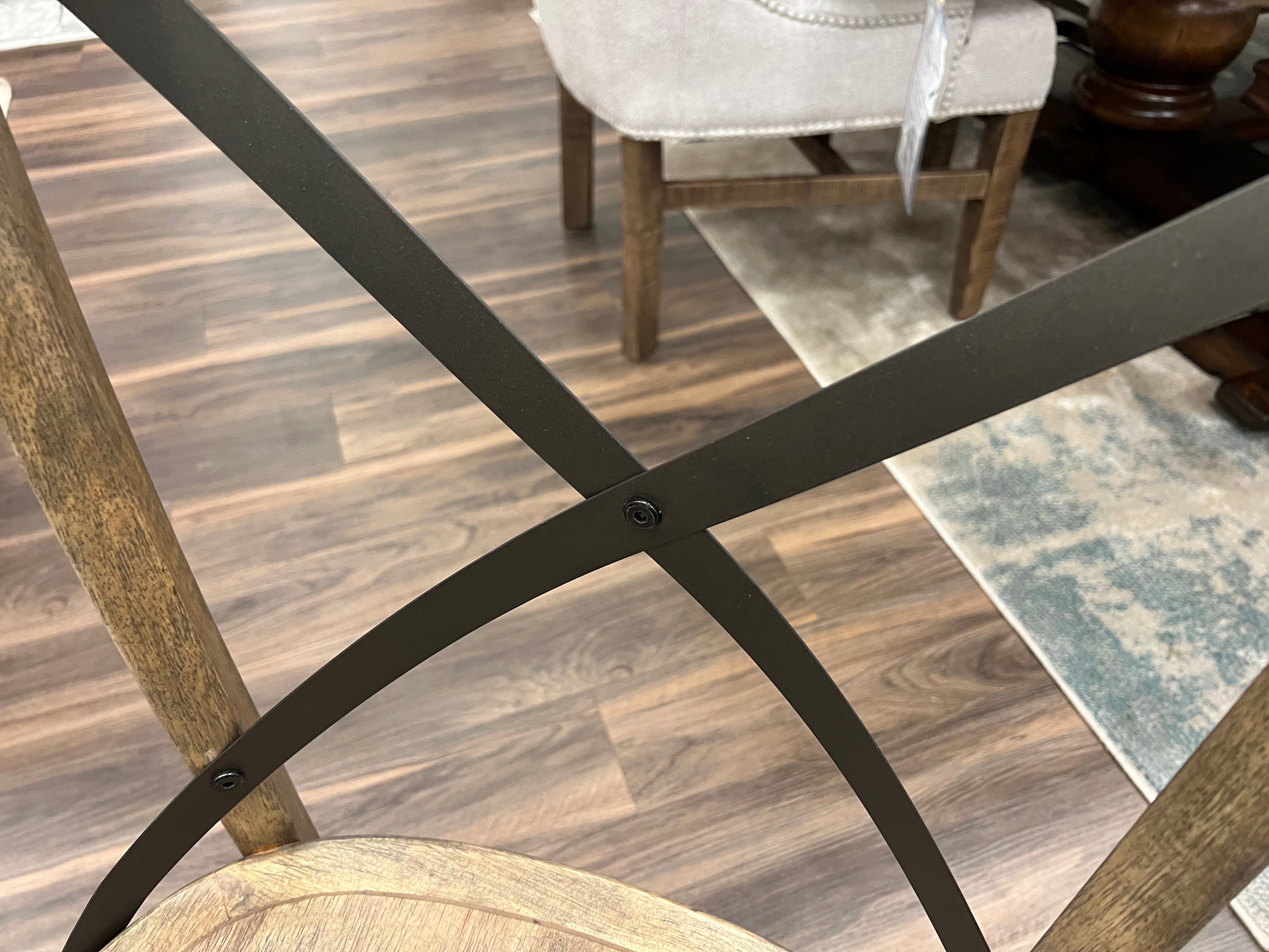 Salem X-Back Dining Chair - Distressed Natural