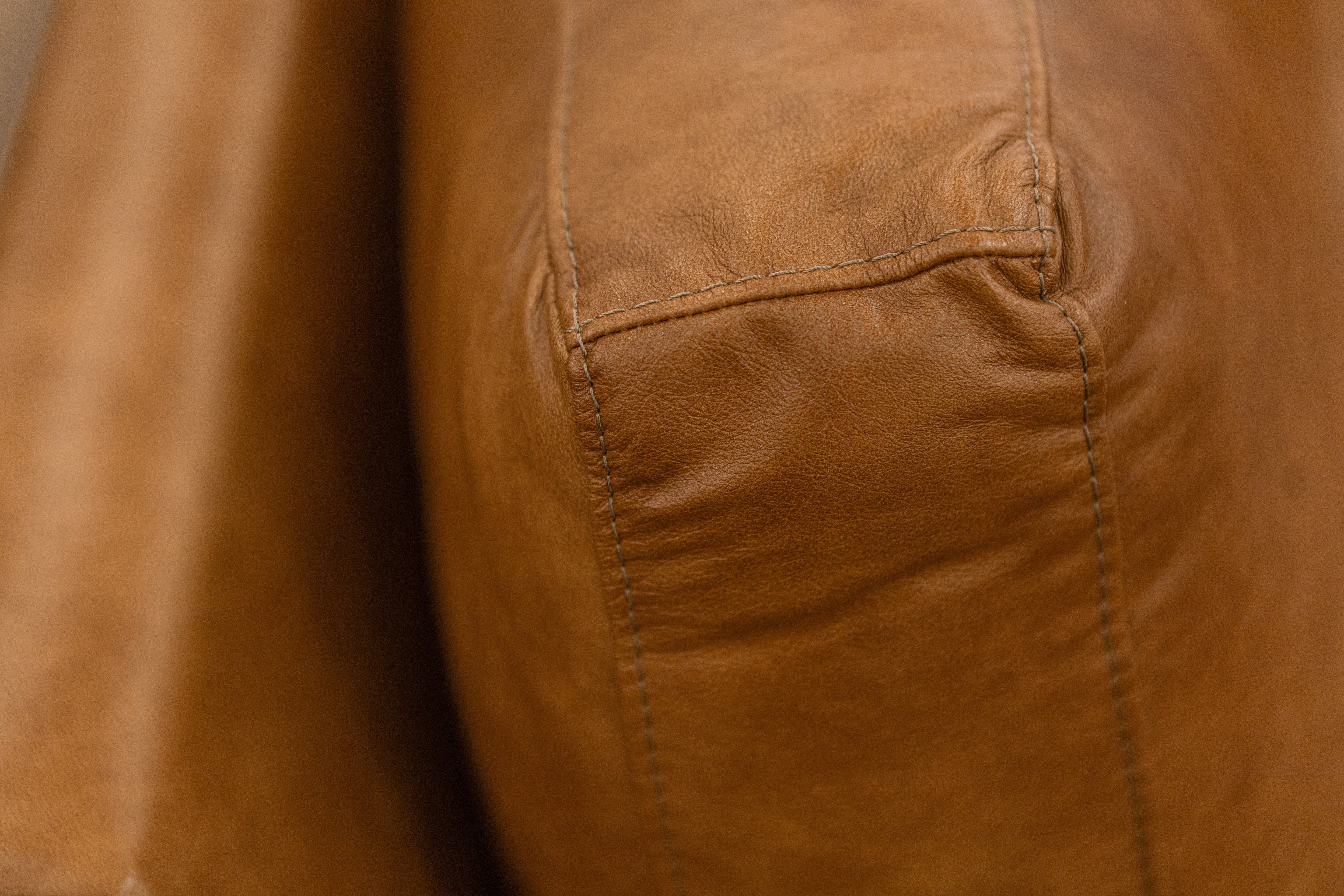 Wyatt 50" Wide Track Arm Top Grain Leather Chair - Desert Sand