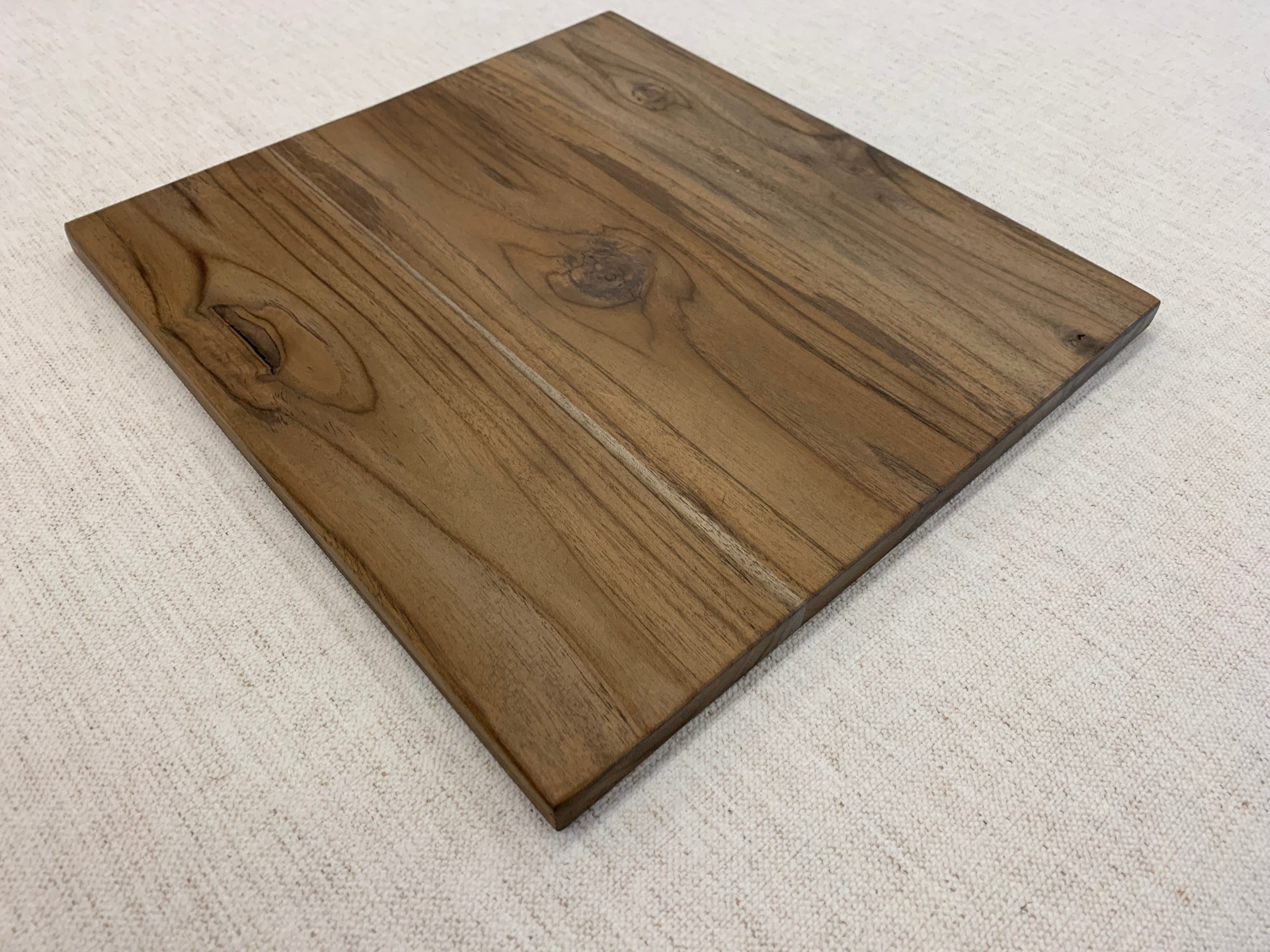 Bartholomew 96" Teak Live Edge Dining Table - Natural