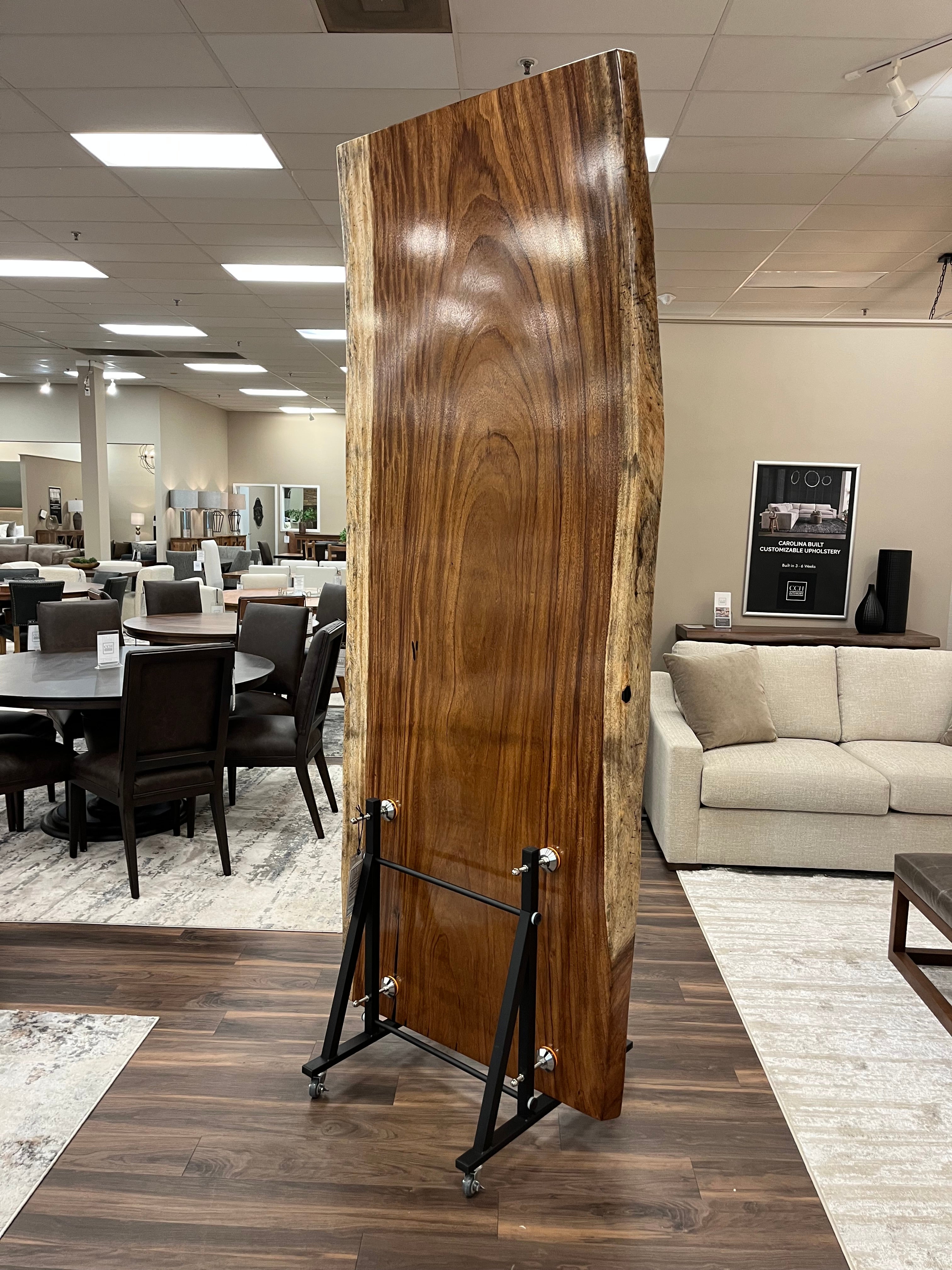 Nicoya 96" Guanacaste Live Edge Dining Table - Natural - SN422