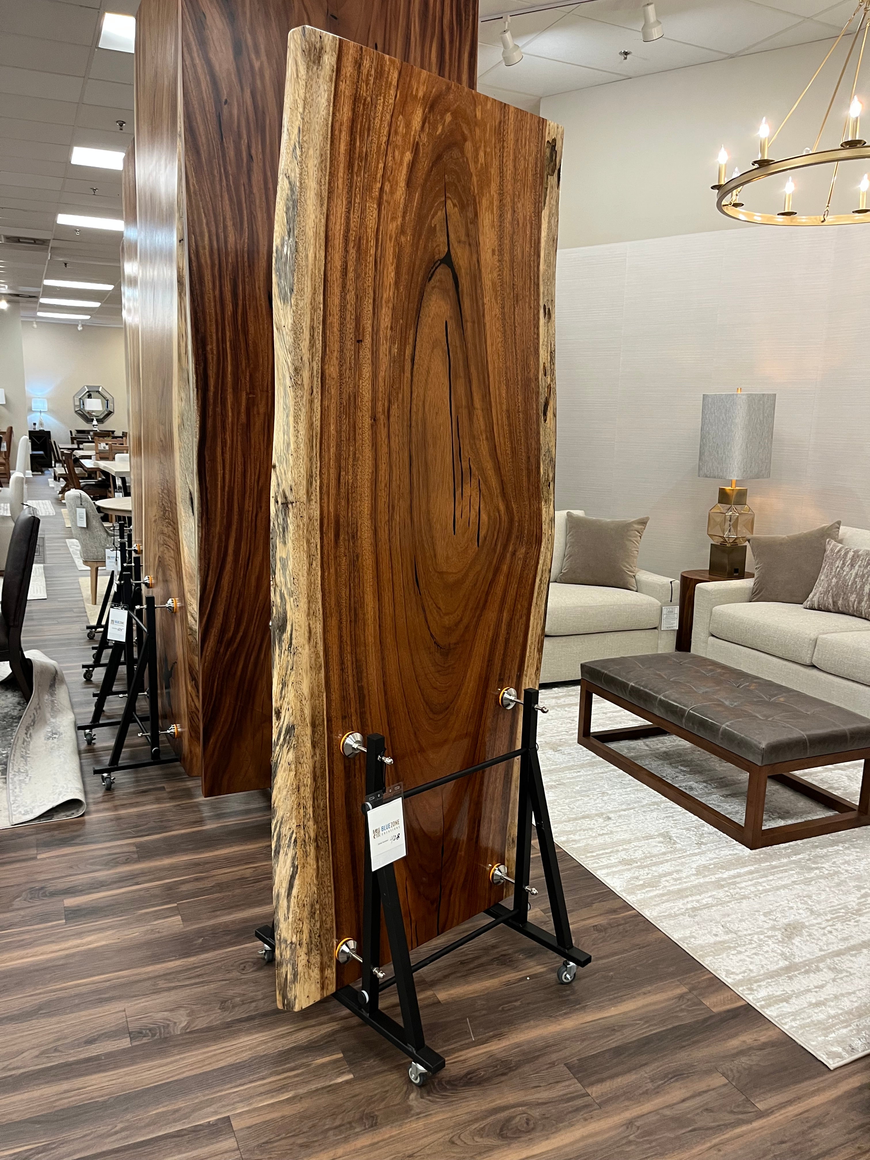 Nicoya 84" Guanacaste Live Edge Dining Table - Natural - SN428