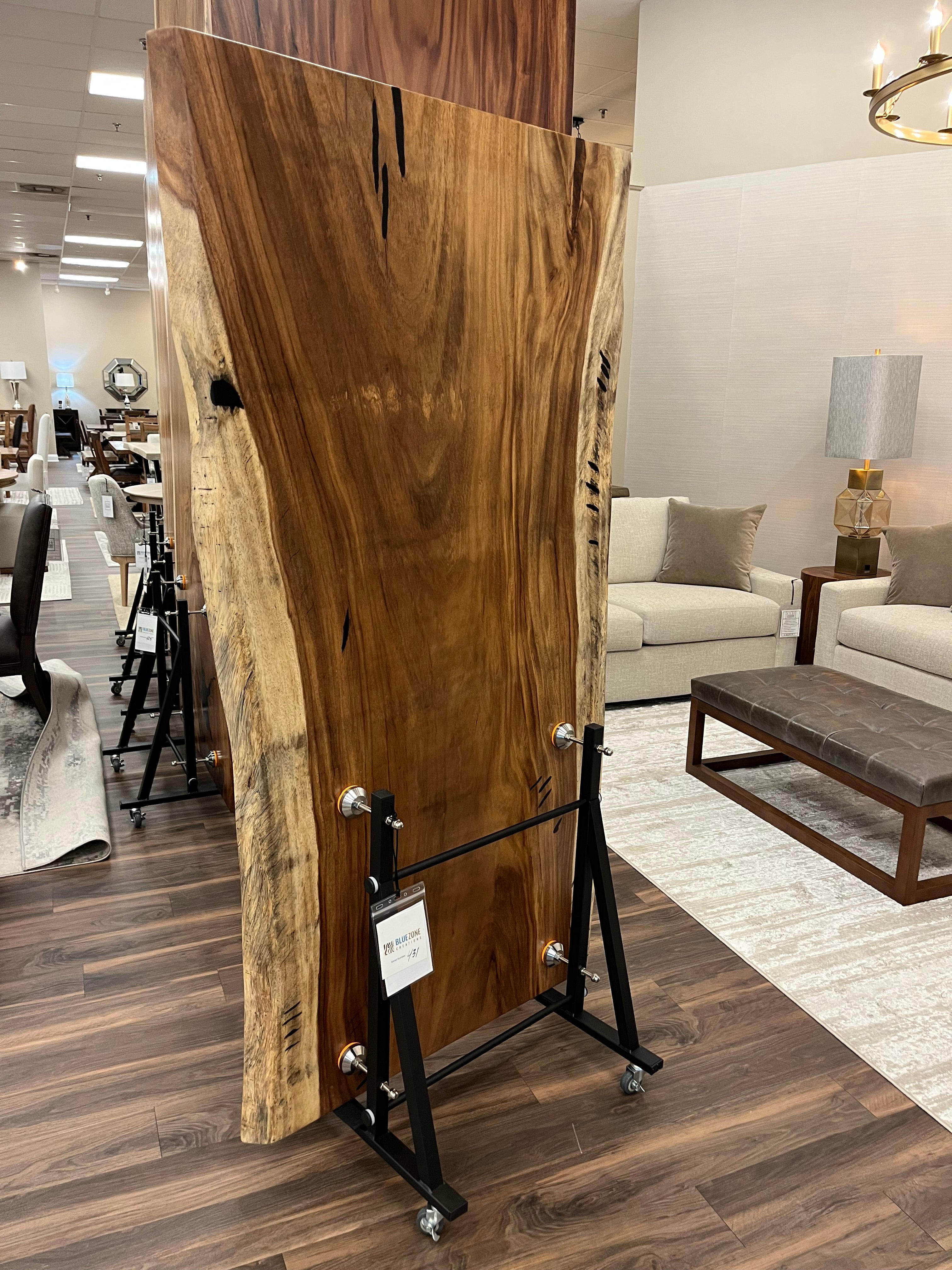 Nicoya 72" Guanacaste Live Edge Dining Table - Natural - SN431