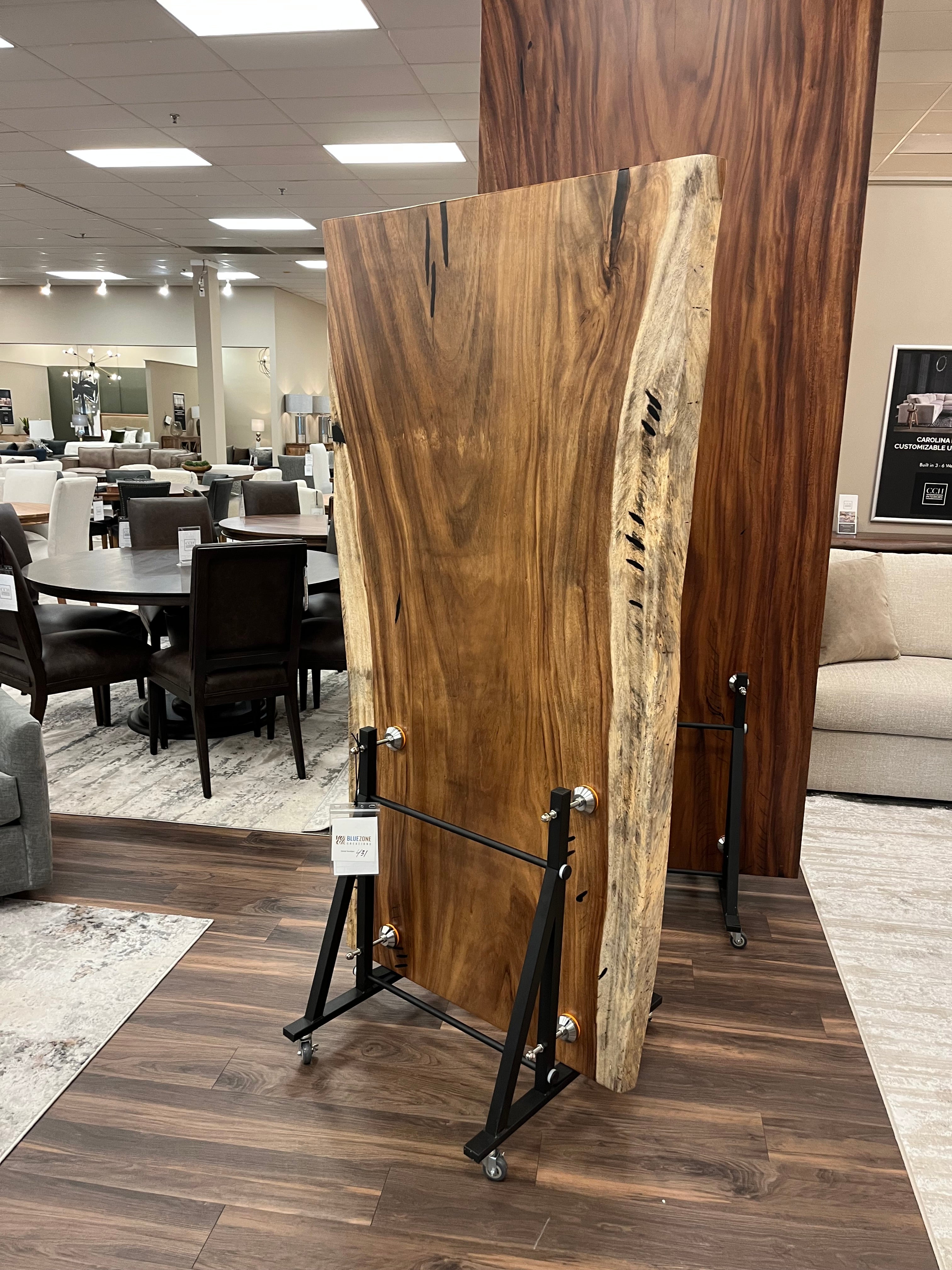 Nicoya 72" Guanacaste Live Edge Dining Table - Natural - SN431